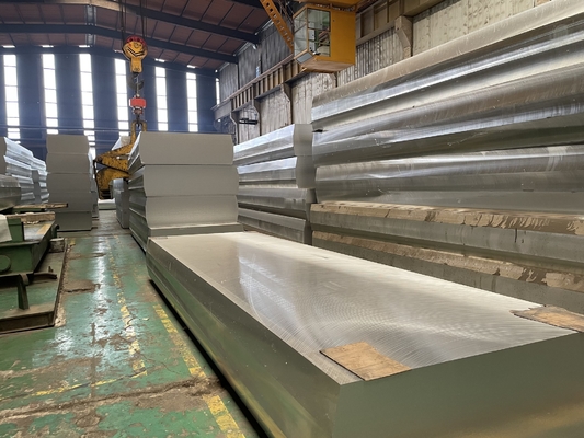 중국 산업적 은 알루미늄 합금판 HRC50 - 장식 구조를 위한 60 협력 업체