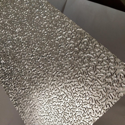 중국 로즈 골드 스투코 엠보스 알루미늄 시트 두께 0.2-4.0mm 협력 업체