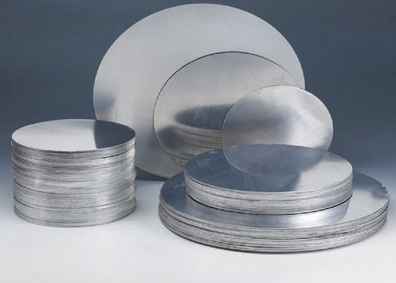 중국 1100의 알루미늄 장 원형 폭은 증명된 알루미늄 원판 공백 ISO 9001를 주문을 받아서 만들었습니다 협력 업체