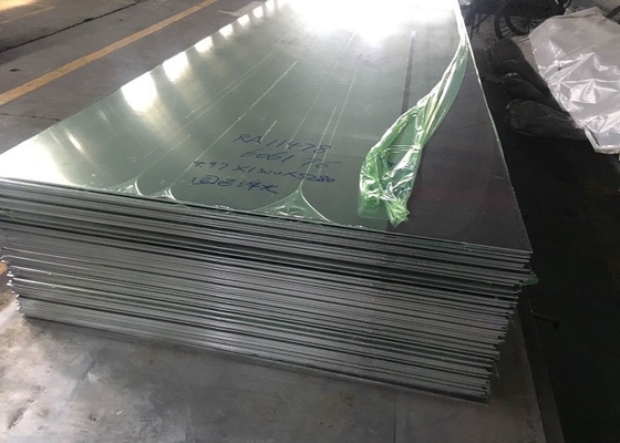 중국 2024년 6061 7075 7068 알루미늄 박판 압연 다듬질 항공기 알루미늄 판 협력 업체