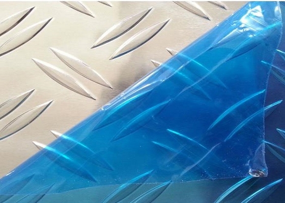 중국 PVC 폴리에틸렌필름과 압연 다듬질 다이아몬드 금속 판 3003 5052 6061 알루미늄 코일 시트 협력 업체
