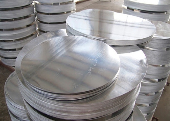중국 높은 가소성 3004 알루미늄 원형 장, 냉각 압연된 3003 알루미늄 원판 협력 업체