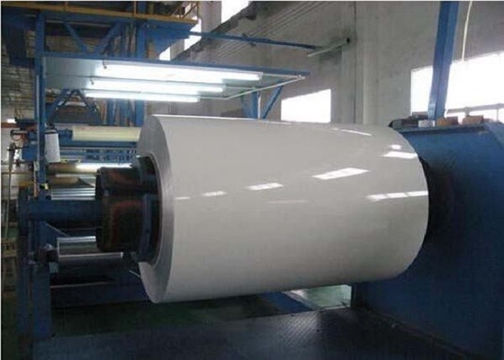 중국 고 항장력 컬러 코팅 알미늄 코일 주문 제작된 길이 RAL 컬러 협력 업체