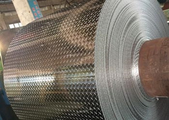 중국 저장 용기를 위한 주문 제작된 알루미늄 다이아몬드 판 시트 3003 알루미늄 판 협력 업체